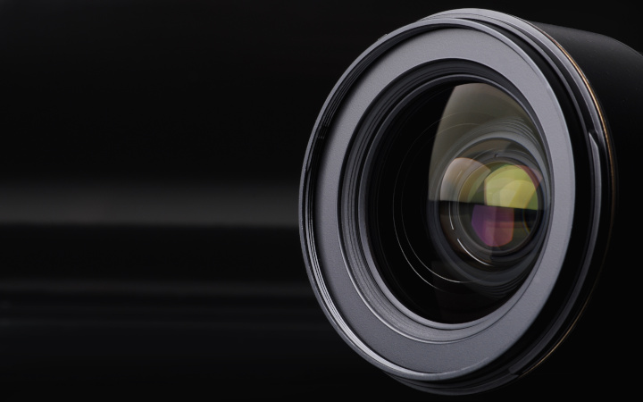 Diagram showing optics as composable lenses focusing on nested data structures